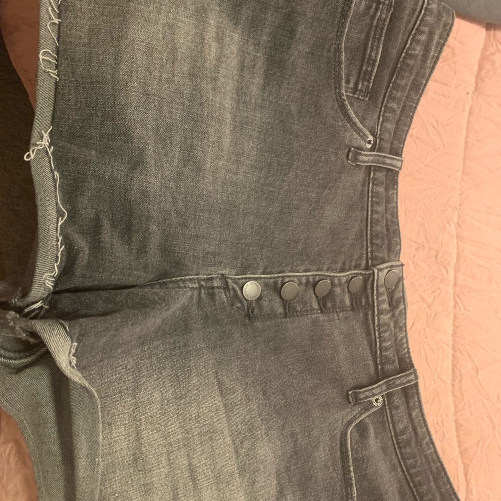 Jean high rise shorts